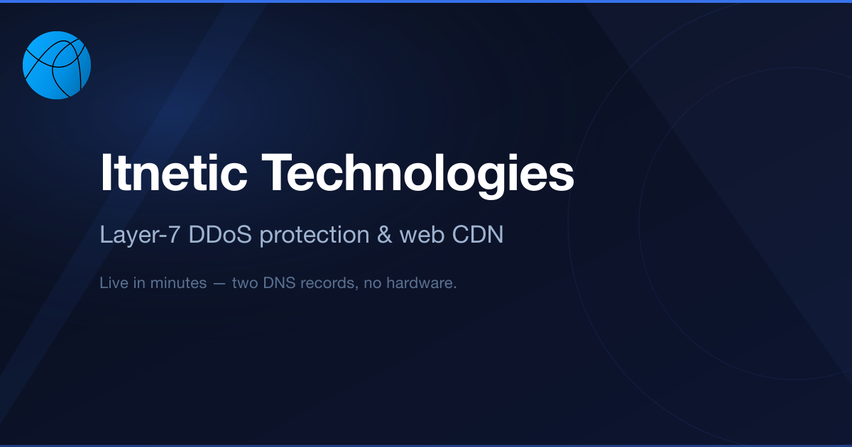 Itnetic Technologies preview